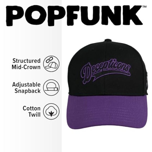 Transformers Adjustable Snapback Structured Hat Unisex Retro Y2K Style main image 7